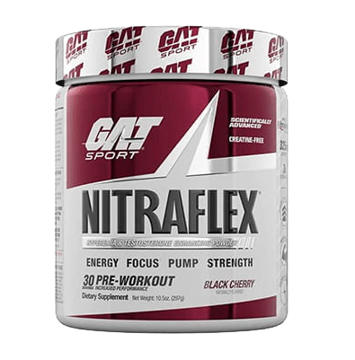 عبوة Nitraflex Pre-Workout من GAT Sport