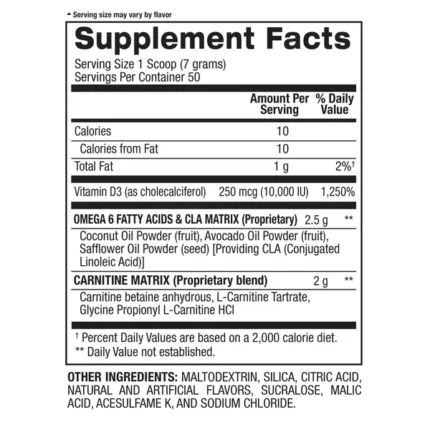 CLA Carnitine مكمل حرق الدهون من bpi sports