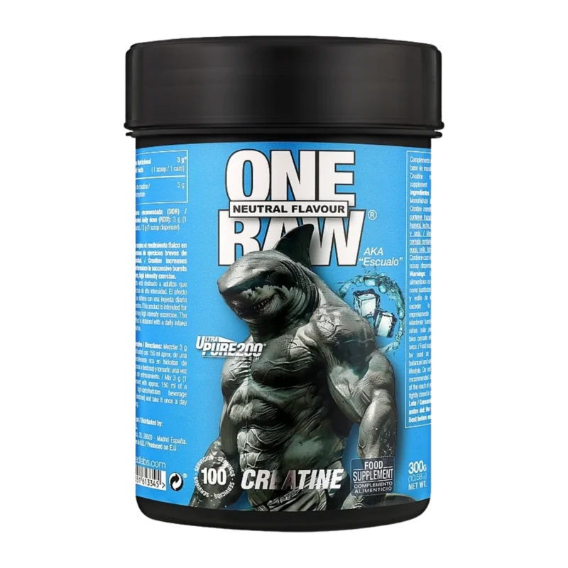كرياتين ONE RAW بدون نكهة من Zoomad Labs – 300 جم