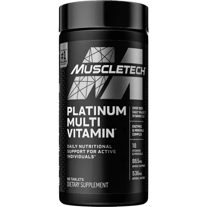 بلاتينيوم ملتي فيتامين من ماسل تك