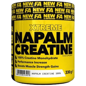 عبوة Xtreme Napalm Creatine 330g – مكمل الكرياتين لتعزيز الأداء الرياضي