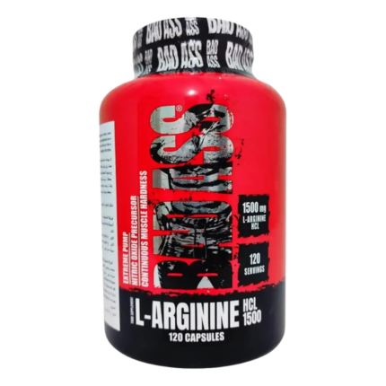 عبوة Bad Ass L-Arginine HCL 1500 – 120 Capsules