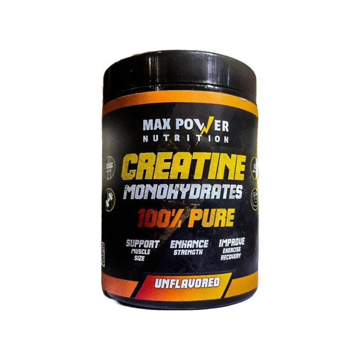 عبوة Creatine Max Power مسحوق كرياتين نقي