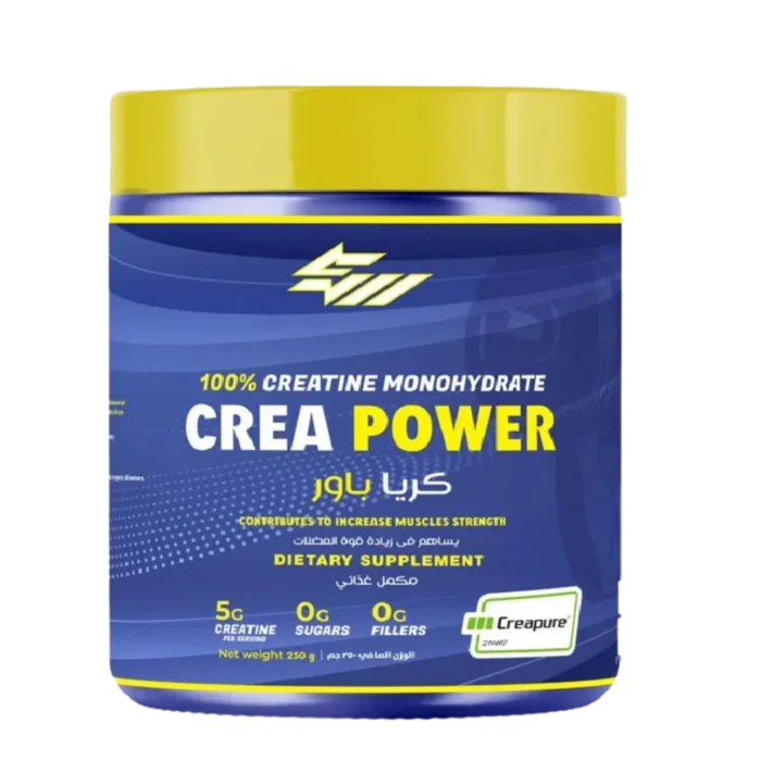 علبة Crea Power Creatine 250g مكمل كرياتين نقي