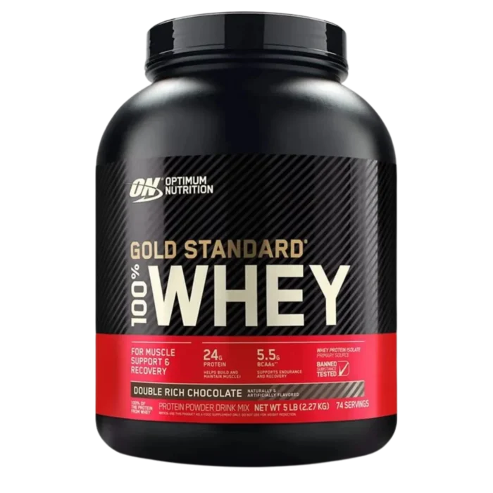 عبوة 2.27 كجم من Optimum Nutrition Whey Protein Gold Standard
