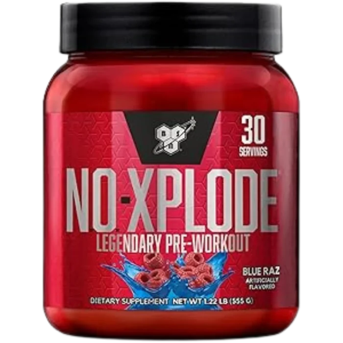 عبوة BSN N.O.-XPLODE بري ووركاوت نكهة العنب
