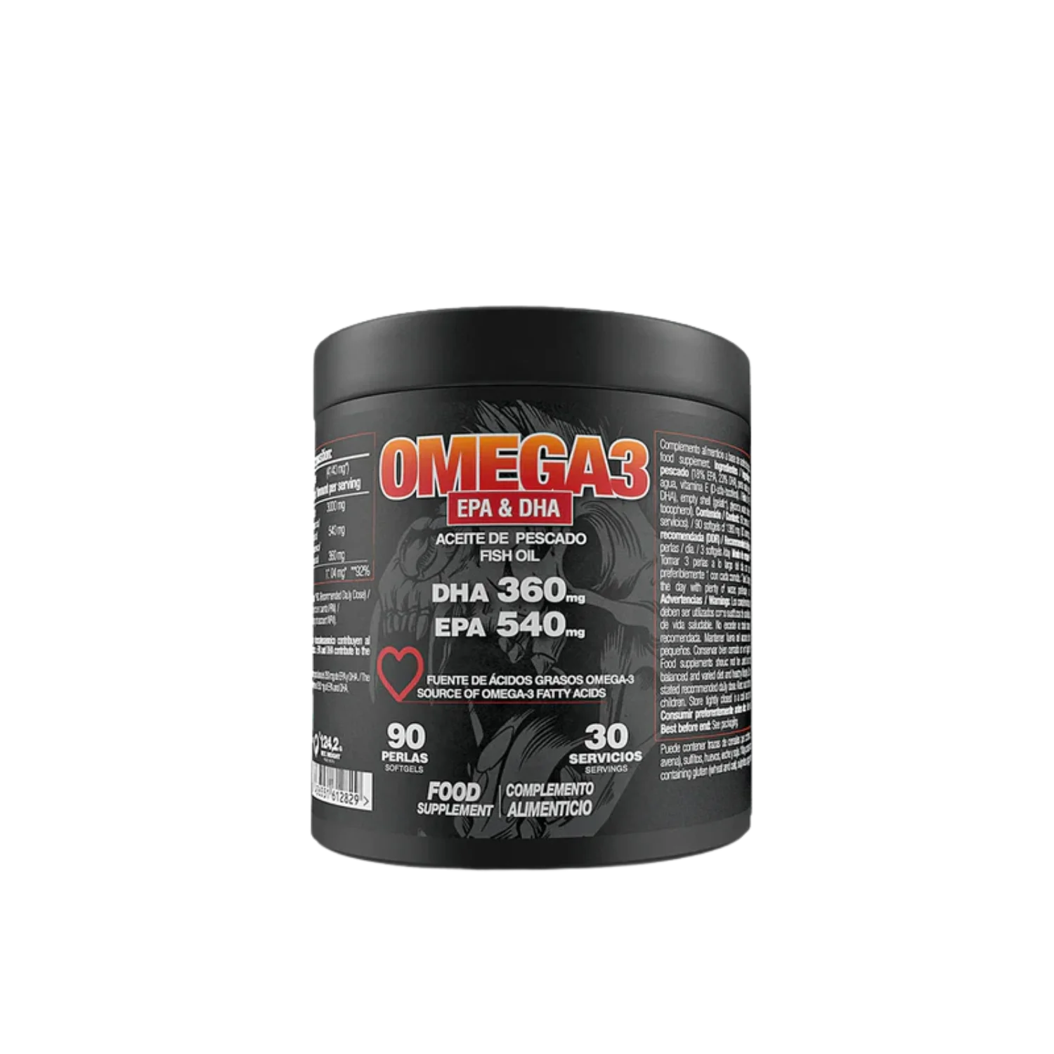 مكمل أوميغا 3 بزيت السمك من Zoomad Labs عبوة مكمل Zoomad Labs OMEGA 3 بزيت السمك الطبيعي