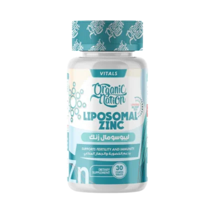 عبوة مكمل ليبوزومال D3+K2 من Organic Nation – 30 كبسولة