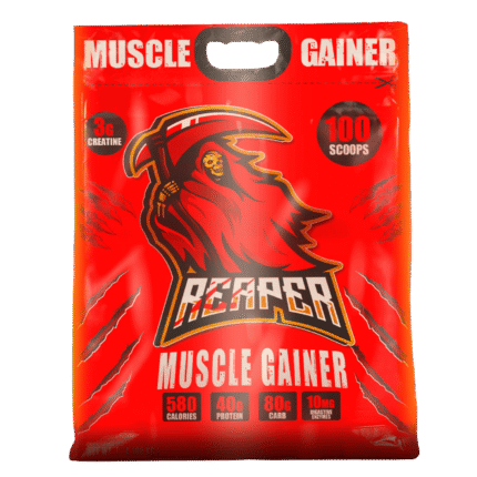 Reaper Muscle Gainer مكمل زيادة الوزن 4 كجم – 100 سكوب
