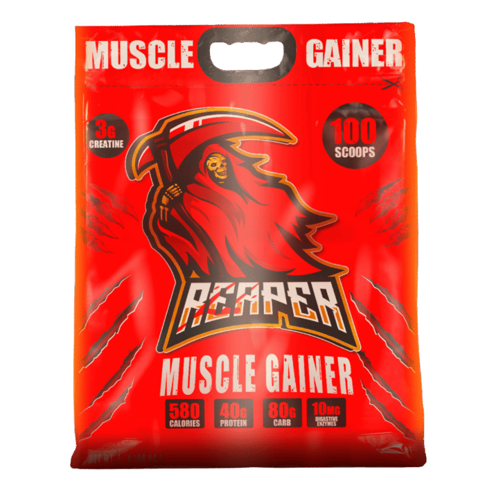 Reaper Muscle Gainer مكمل زيادة الوزن 4 كجم – 100 سكوب