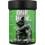 عبوة ONE RAW Glutamine الأخضر النقي