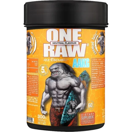 عبوة ONE RAW AAKG الصفراء بوزن 300 جم