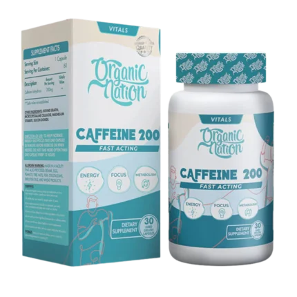Organic Nation. caffeine pills