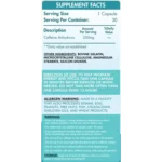Organic Nation. caffeine pills Fact