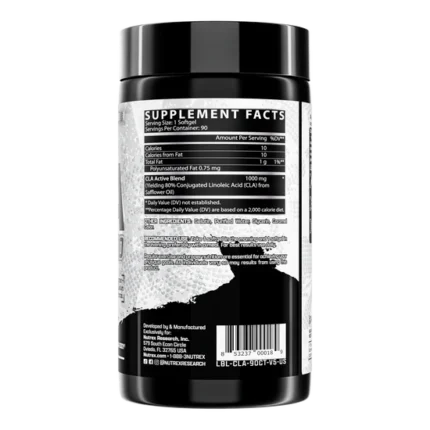 مكمل حمض اللينوليك المترافق (CLA) من زيت القرطم الطبيعي – مناسب للتخسيس بدون منشطات.