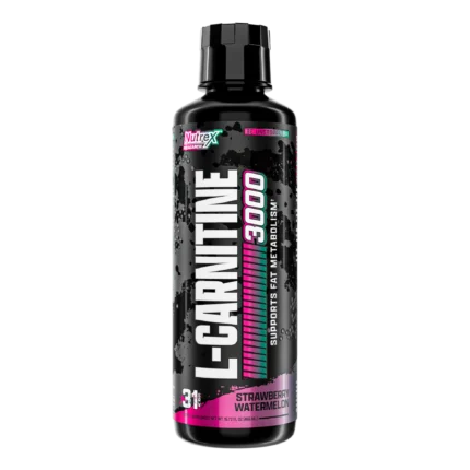 عبوة Nutrex Liquid Carnitine 3000 بنكهة الفراولة والبطيخ