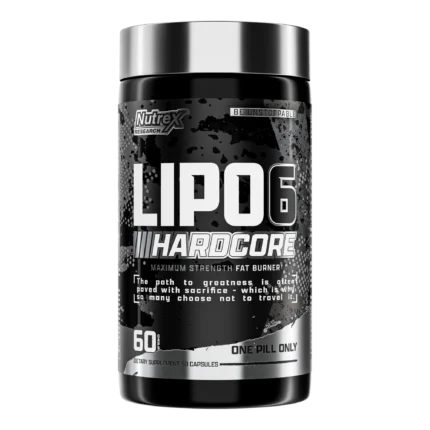 عبوة Nutrex Lipo-6 Hardcore 60 كبسولة