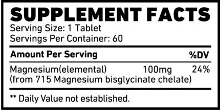 مكمل غذائي ماغنسيوم من skeleton nutrition